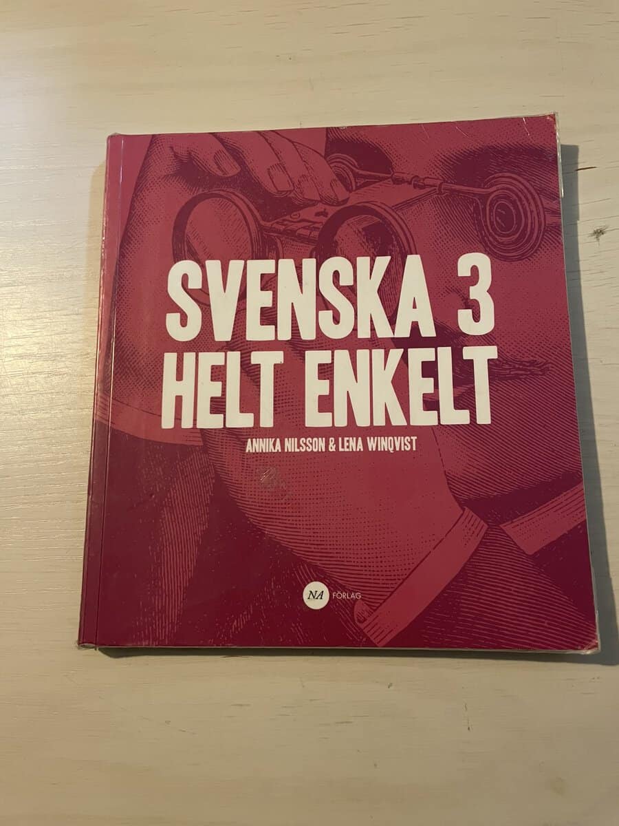Nilsson, Annika, Winqvist, Lena : Svenska 3 helt enkelt