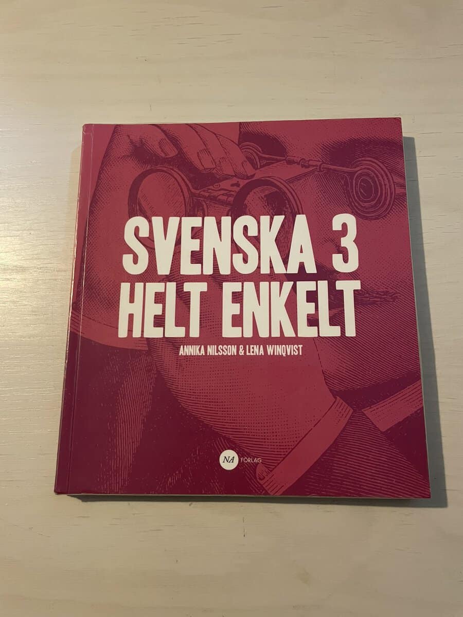 Nilsson, Annika, Winqvist, Lena : Svenska 3 helt enkelt