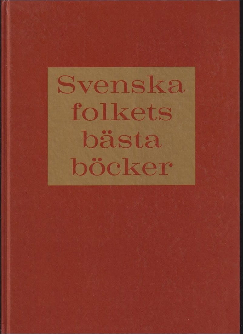 Nilsson, Jerker ; Nyrén, Ulf : Svenska folkets bästa böcker