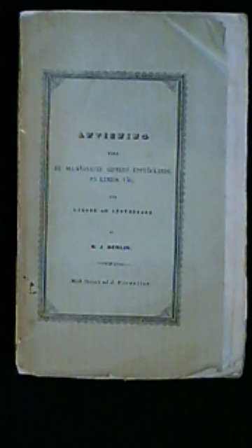 N.J. BERLIN : Anvisning till de allmännaste gifters upptäckande på kemisk väg för läkare och apothekare