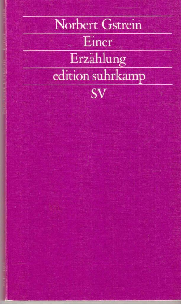 Norbert Gstrein : Einer