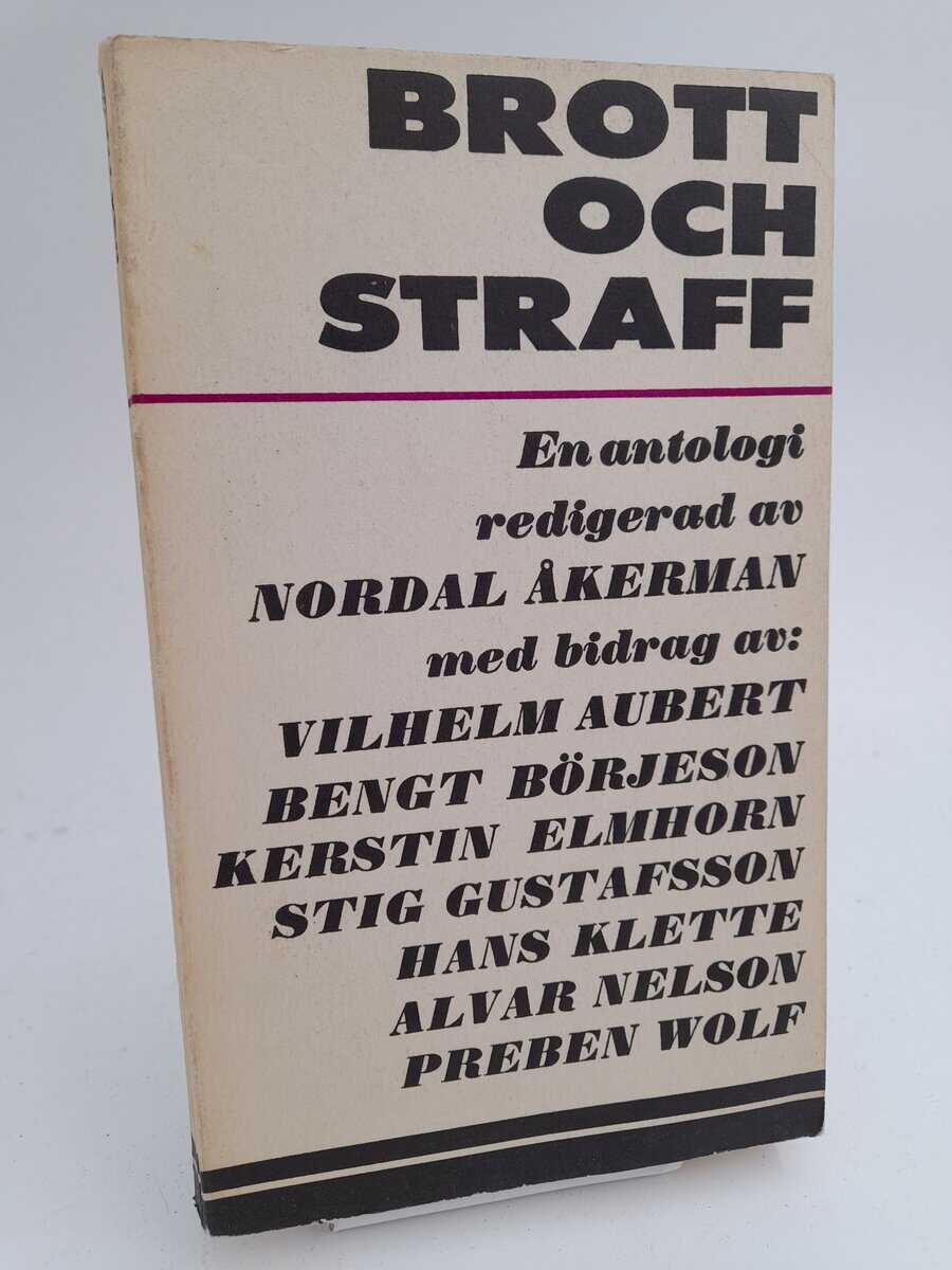 Nordal Åkerman : Brott och straff