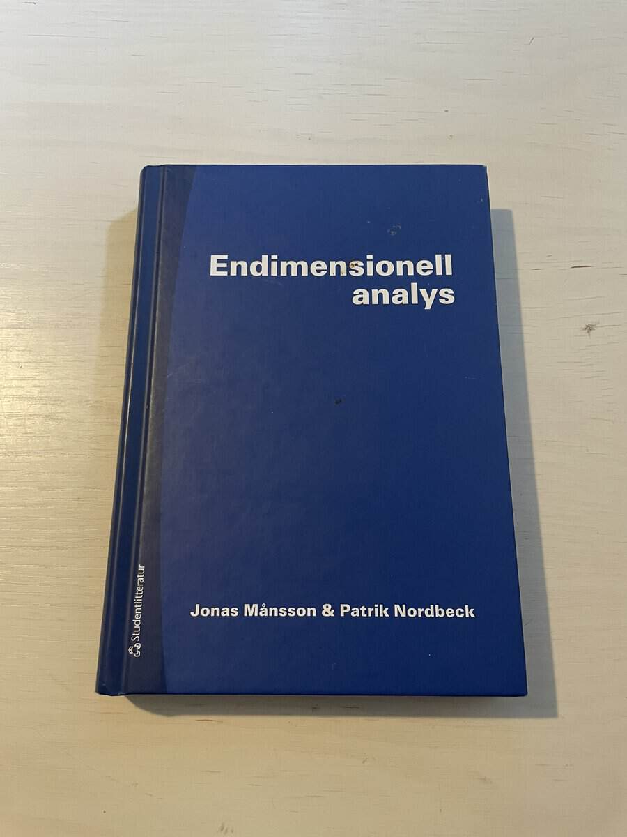 Nordbeck, Patrik, Månsson, Jonas : Endimensionell analys