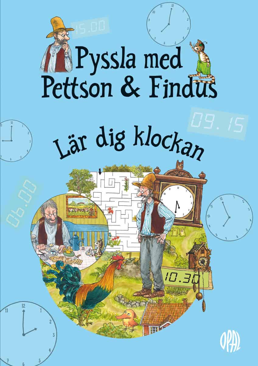 Nordqvist, Sven ; Eriksson, Anja : Lär dig klockan