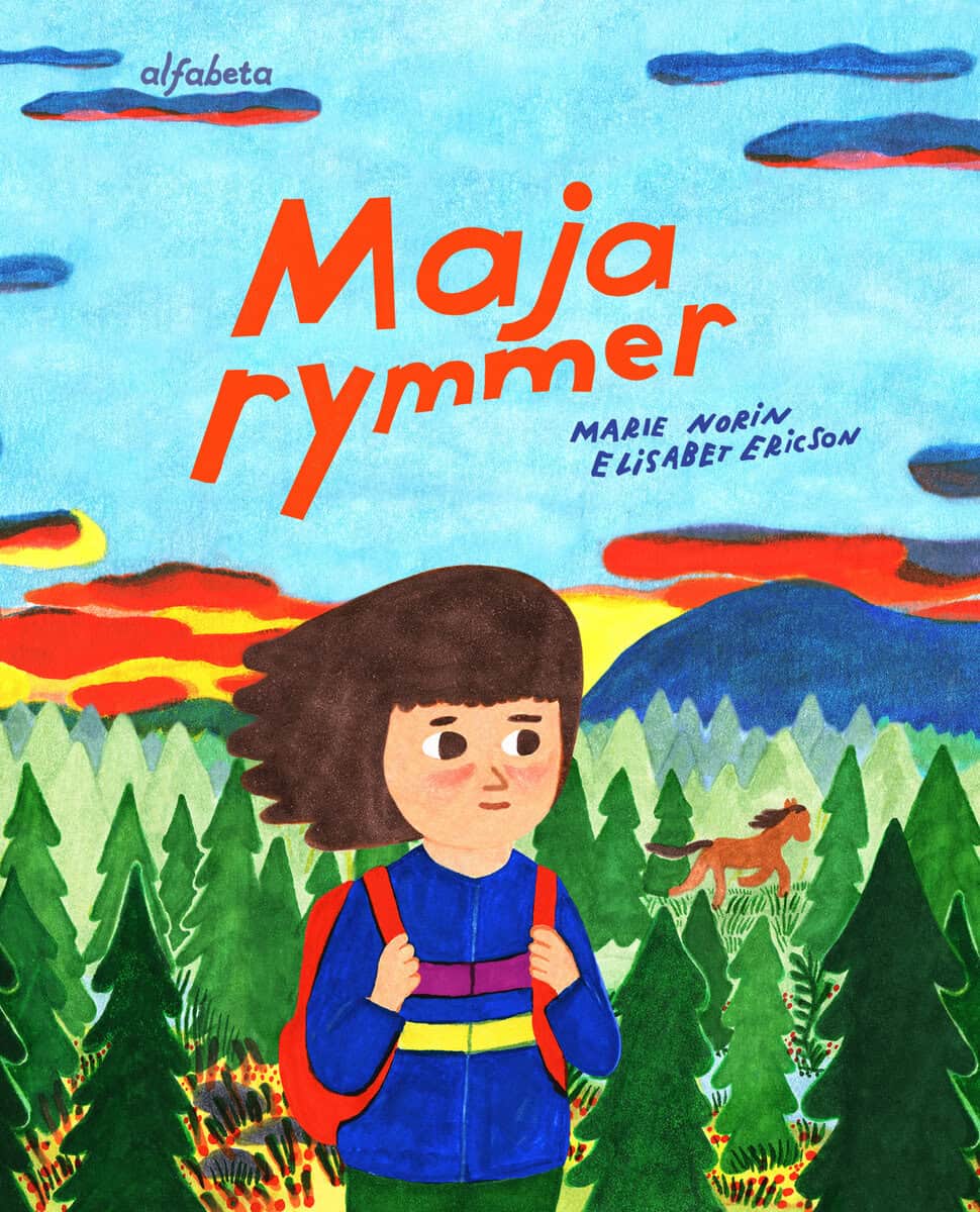 Norin, Marie ; Ericson, Elisabet : Maja rymmer