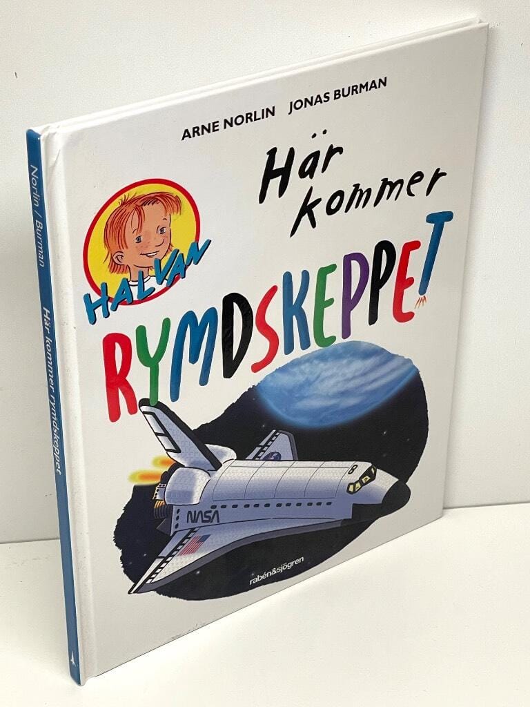 Norlin, Arne (text) ; Burman, Jonas (bild) : Här kommer rymdskeppet