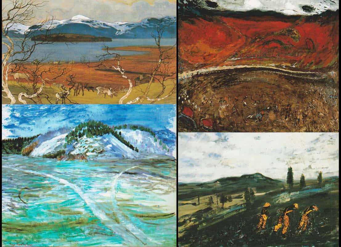 Norrländska landskap. Landskapsbilder av 50 målare och 10 fotografer under 200 år