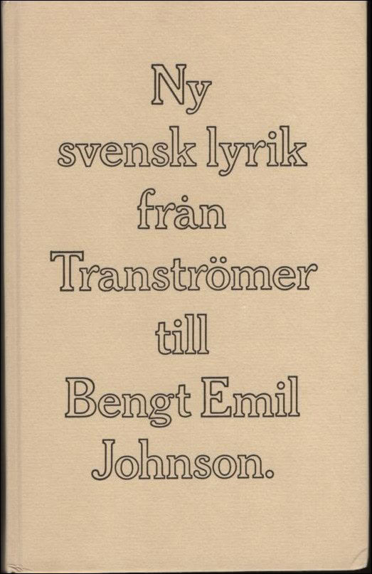 Ny svensk lyrik