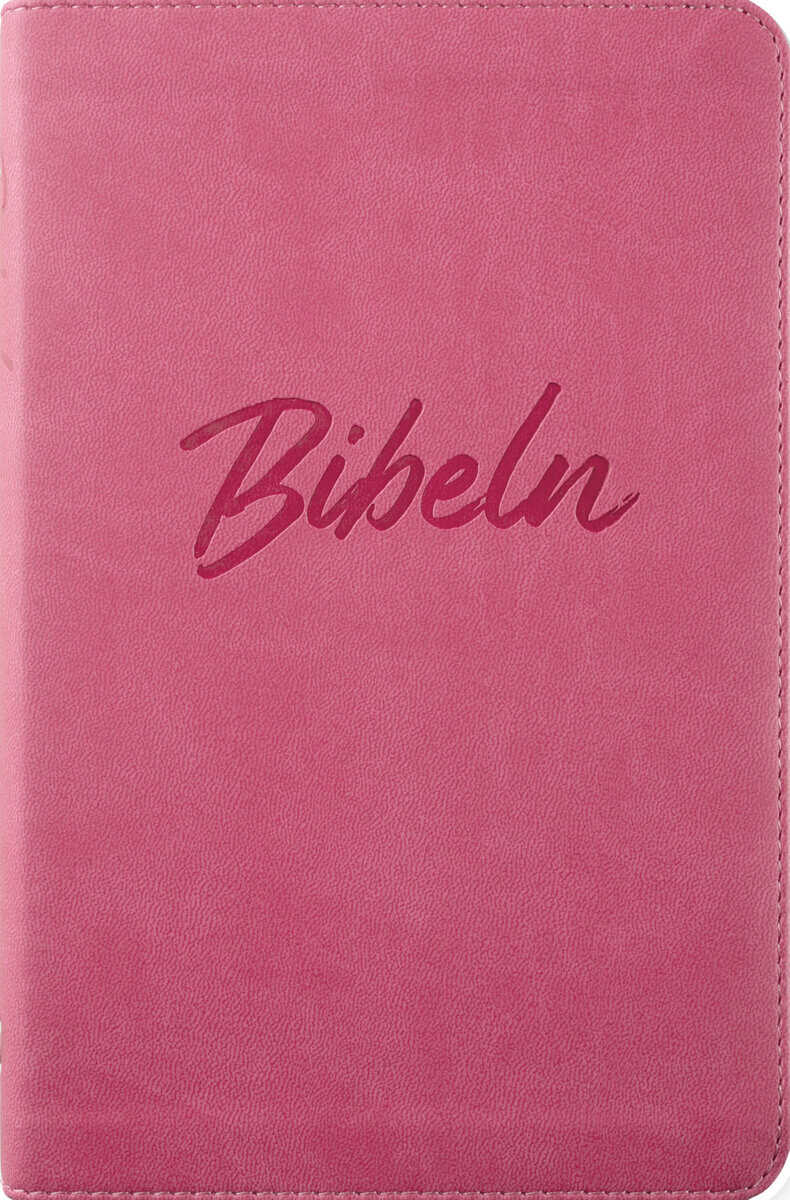 Nya Levande Bibeln 2015 - Konstskinn Rosa