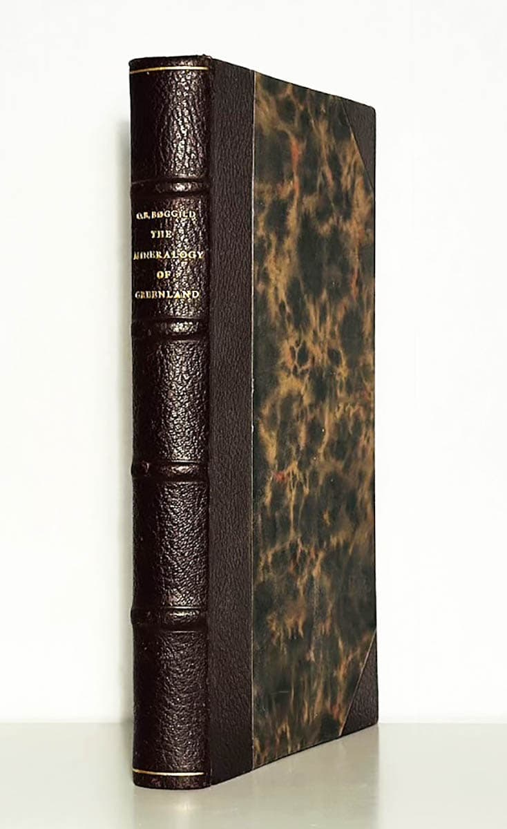O. B. Bøggild : The Mineralogy of Greenland. With 88 Figures in the Text and 1 Map