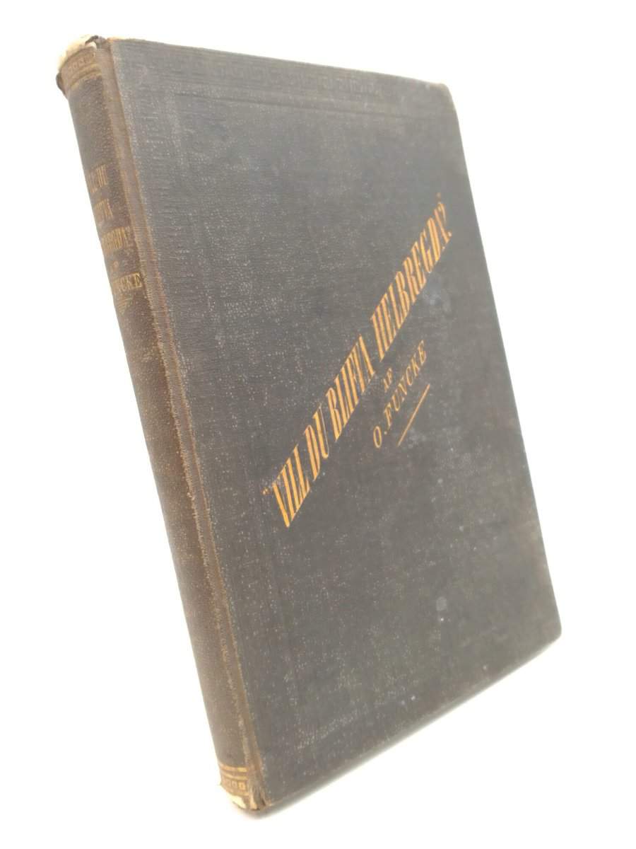 O Funcke : Vill du blifva helbregda?