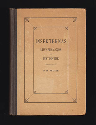 O. M. Reuter : Insekternas levnadsvanor och instinkter