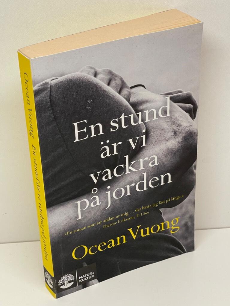 Ocean Vuong : En stund är vi vackra på jorden