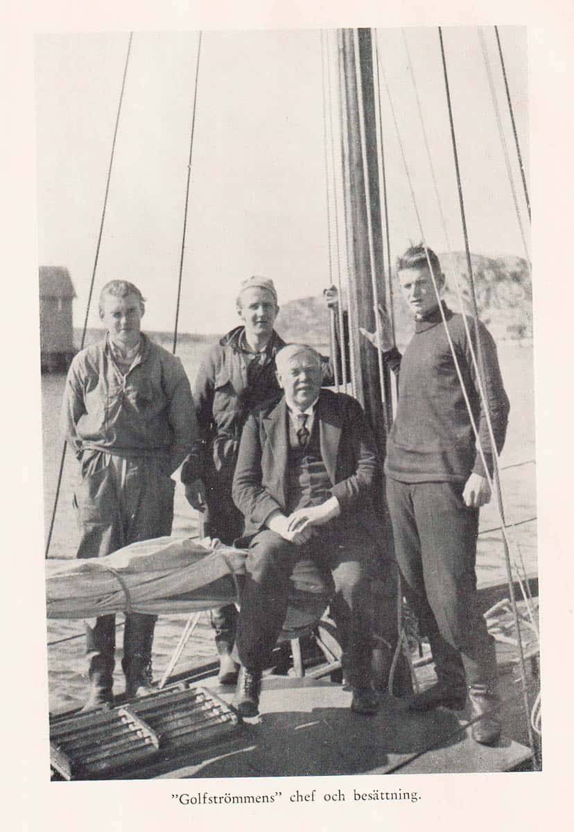 Odelberg, Carl-Eric (1914-2000) ; Olrog, Claes Christian (1912-1985) : Ishavsodyssé. Minnen och upplevelser från Golfströmsexpeditionen 1936