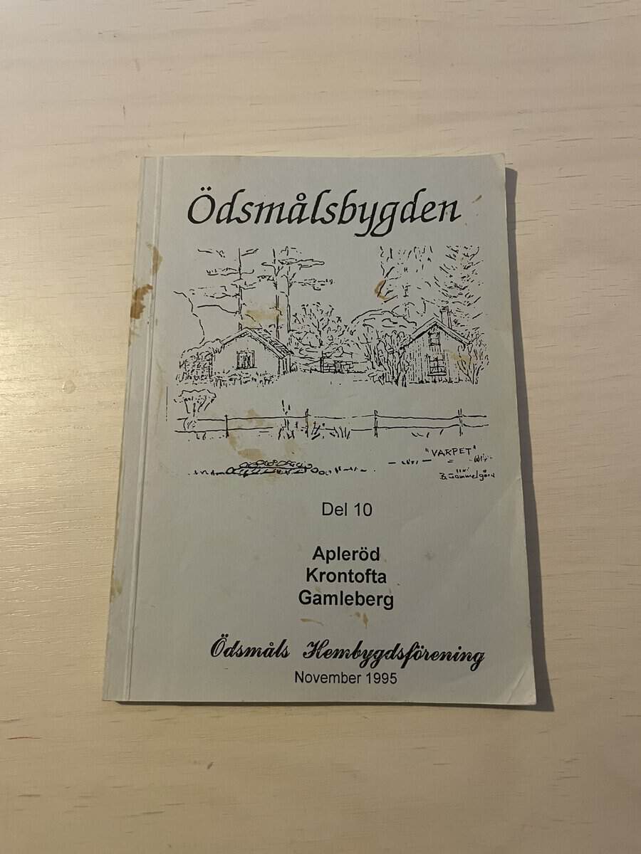 Ödsmålsbygden del 10 - Apleröd - Krontofta - Gamleberg