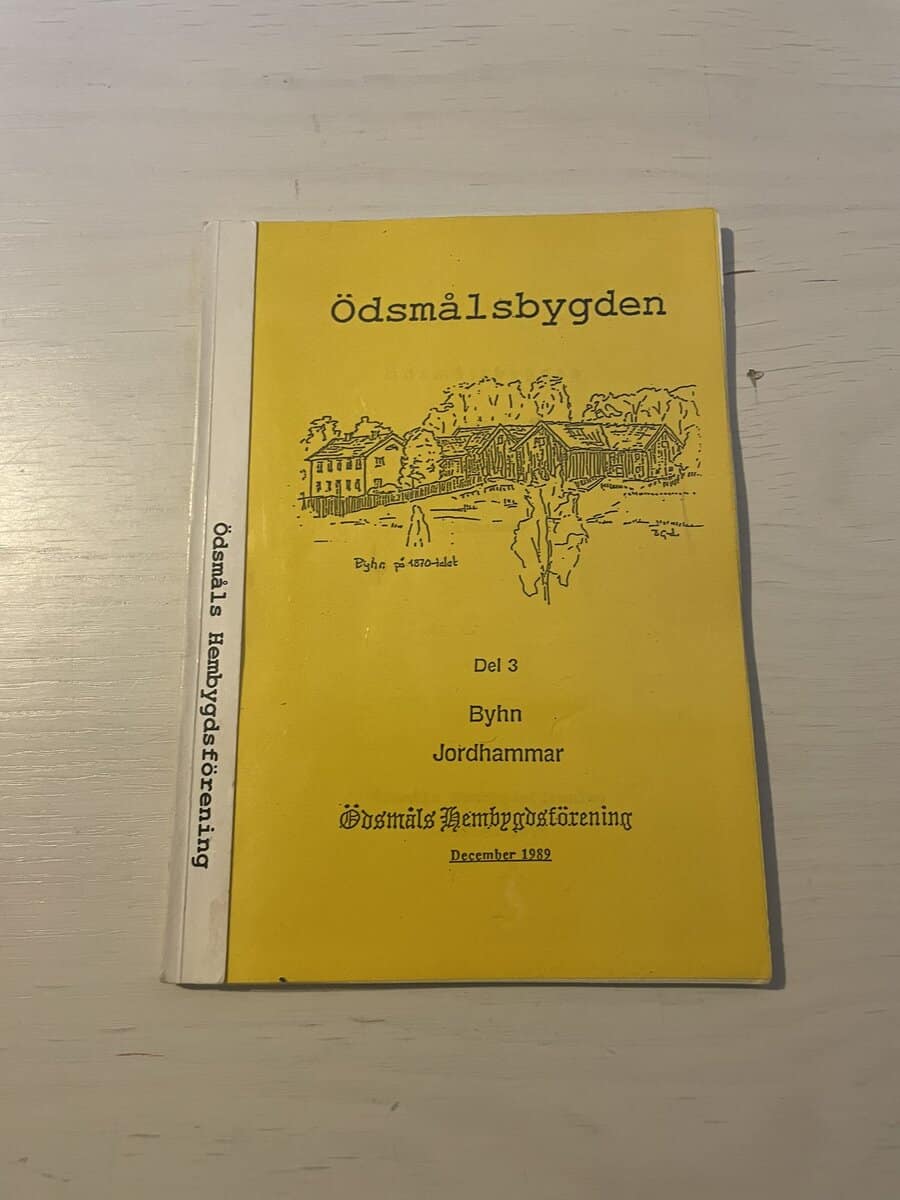 Ödsmålsbygden del 3 - Byhn - Jordhammar
