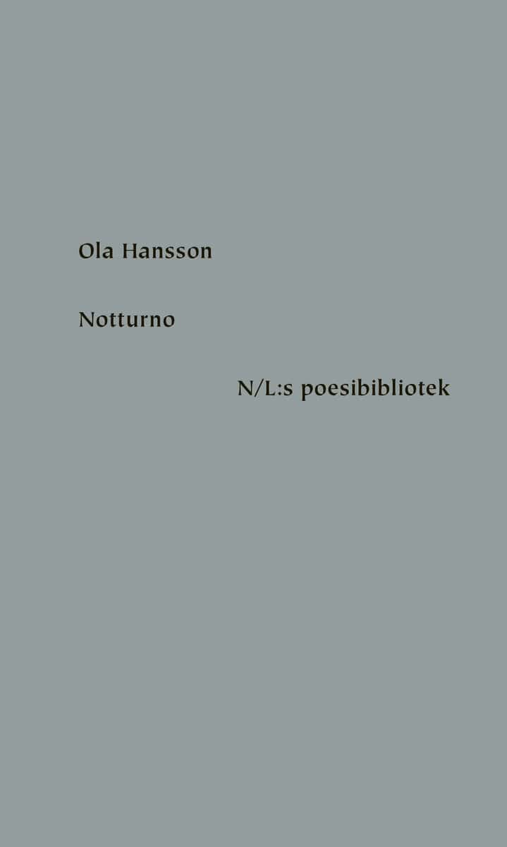 Ola Hansson : Notturno