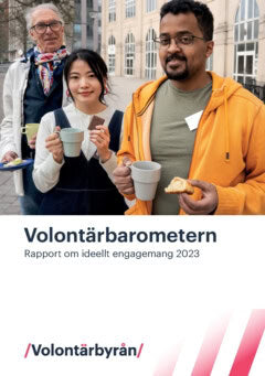 Ola Höiden : Volontärbarometern : rapport om ideellt engagemang 2023