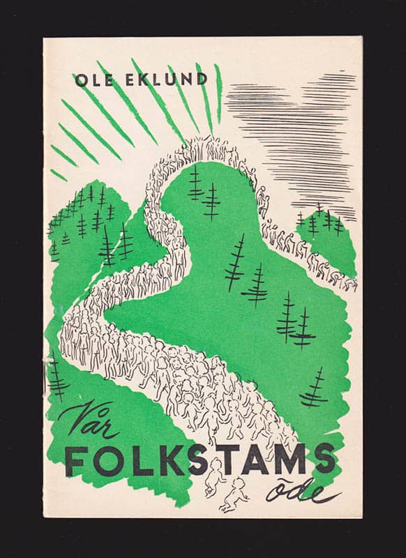 Ole Eklund : Vår folkstams öde. Tankar kring befolkningsfrågan i svenska Finland