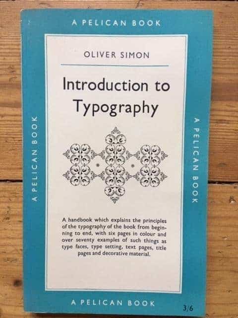 Oliver Simon : Introduction to typography