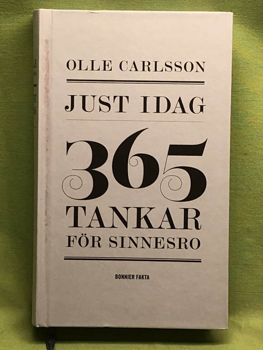 Olle Carlsson : Just idag