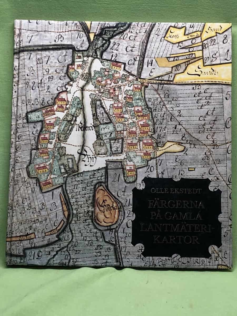 Olle Ekstedt : Färgerna på gamla lantmäterikartor