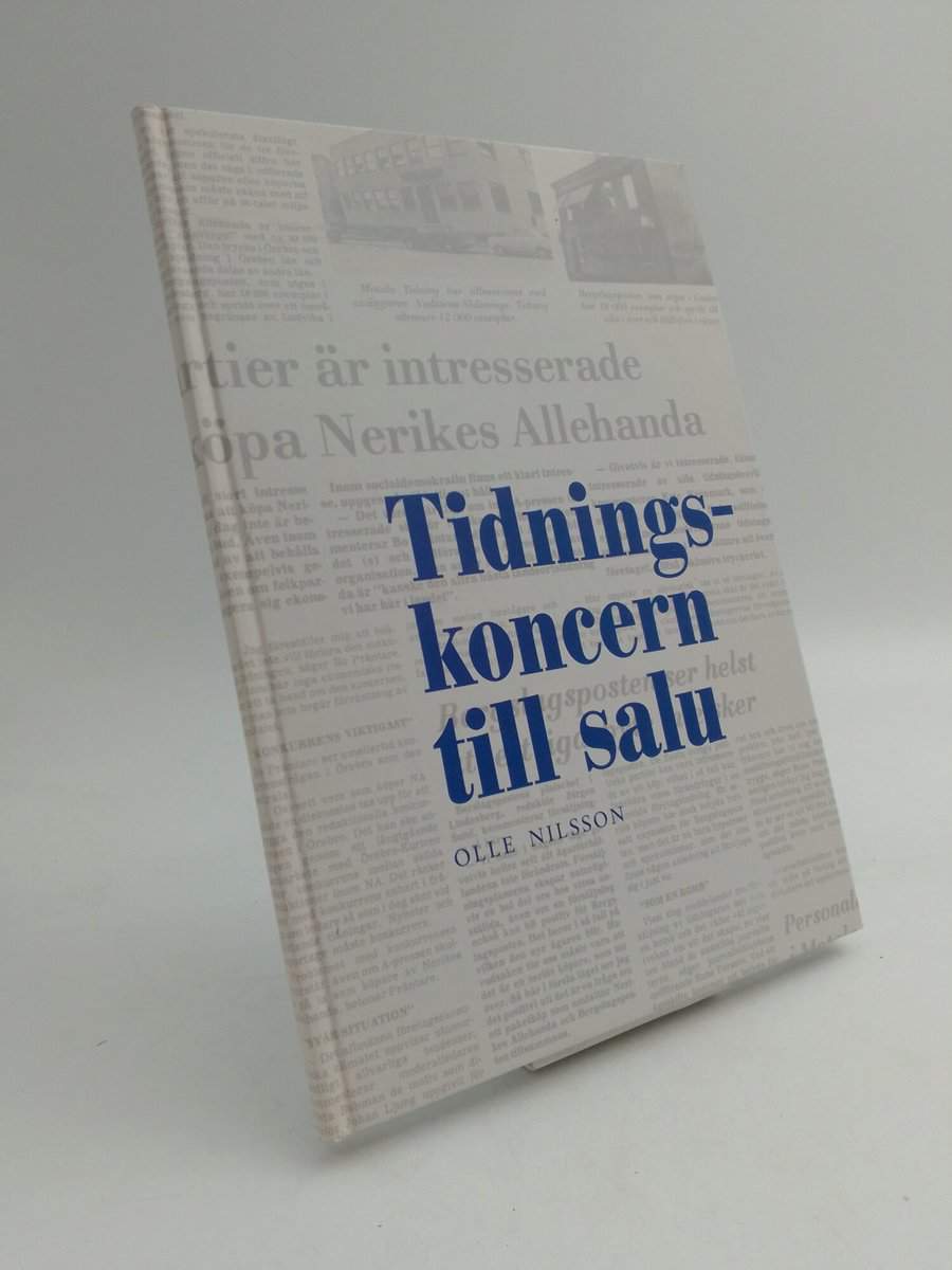 Olle Nilsson : Tidningskoncern till salu
