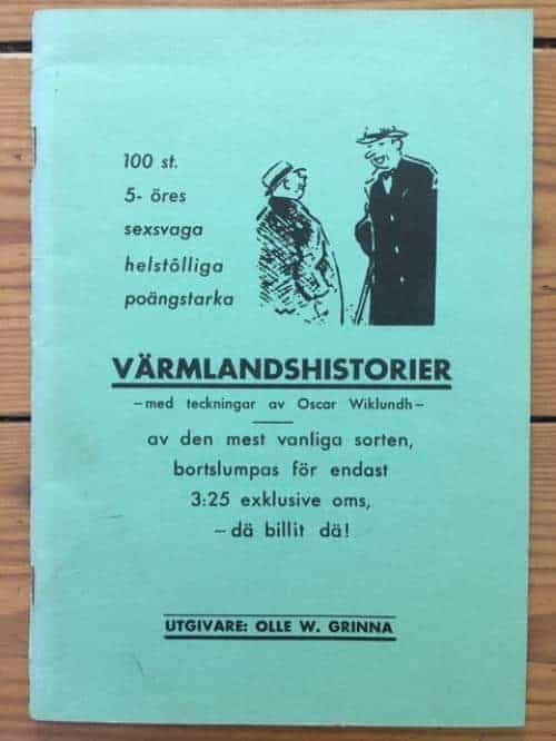 Olle W. Grinna : Värmlandshistorier
