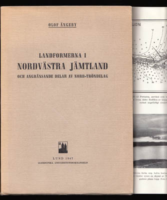 Olof Ängeby : Landformerna i nordvästra Jämtland