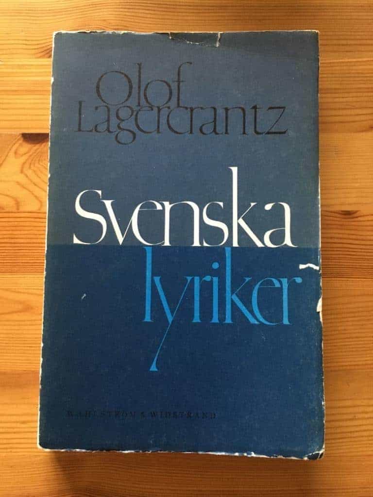 Olof Lagercrantz : Svenska lyriker