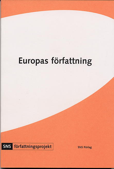 Olof Petersson : Europas författning