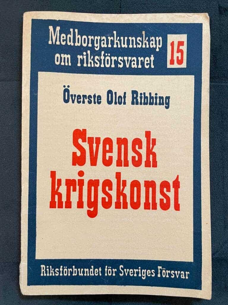 Olof Ribbing : Svensk krigskonst