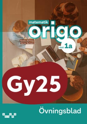 Olofsson, Kerstin ; Gerholm, Verner : Matematik Origo nivå 1a Övningsblad