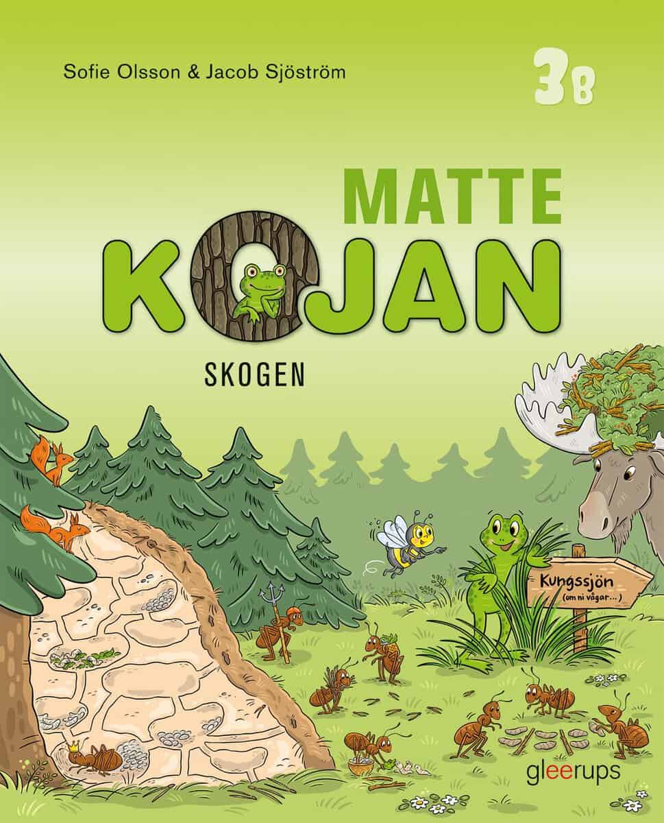 Olsson, Sofie ; Sjöström, Jacob : Mattekojan 3B, elevbok