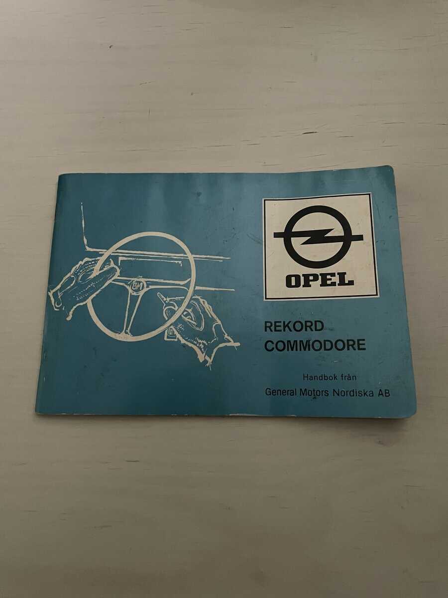 Opel Rekord Commodore