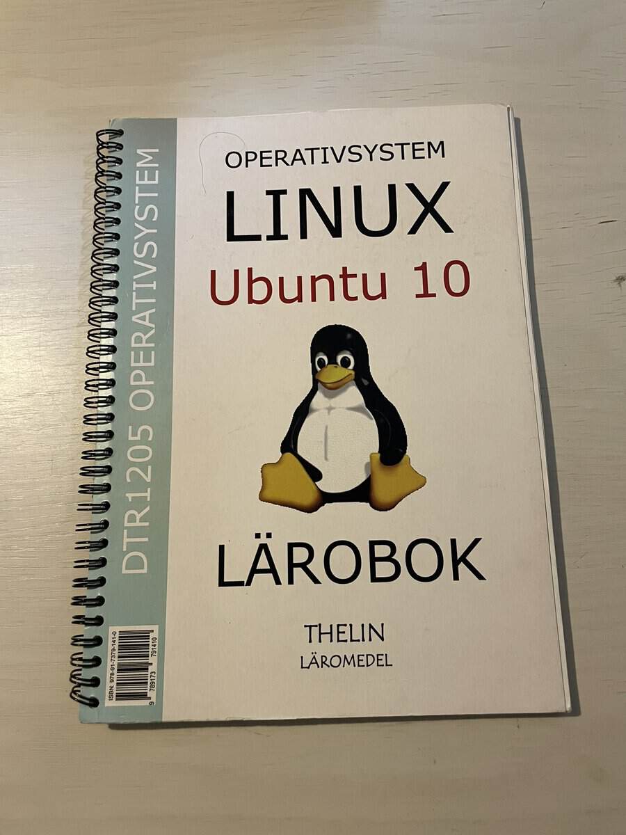 Operativsystem Linux Ubunti 10 - Lärobok