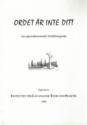 Ordet är inte ditt