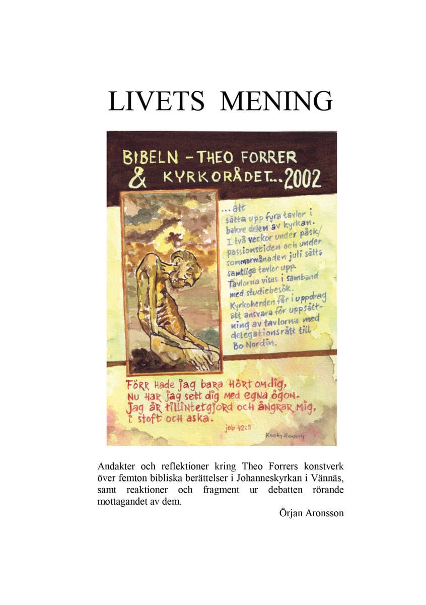 Örjan Aronsson : Livets mening