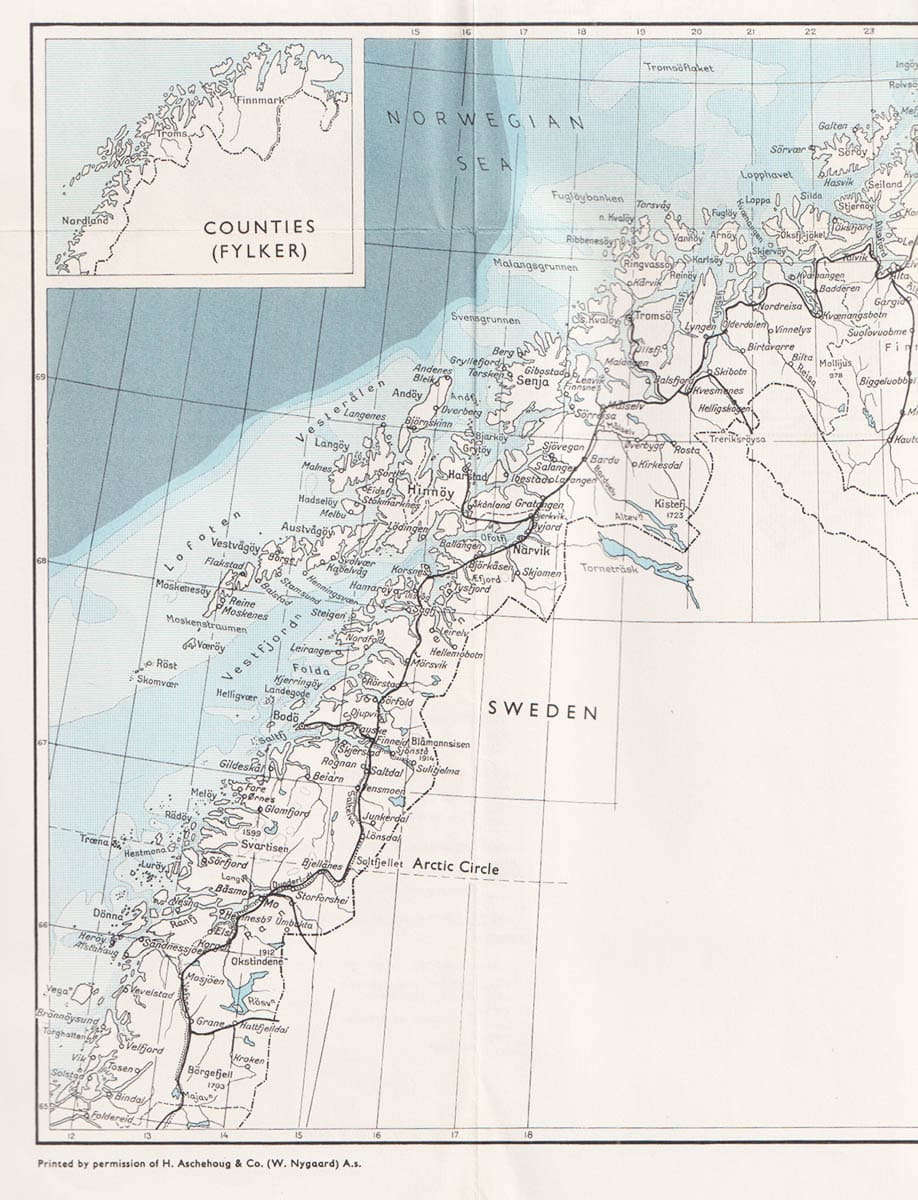 Ørnulv Vorren : Norway North of 65