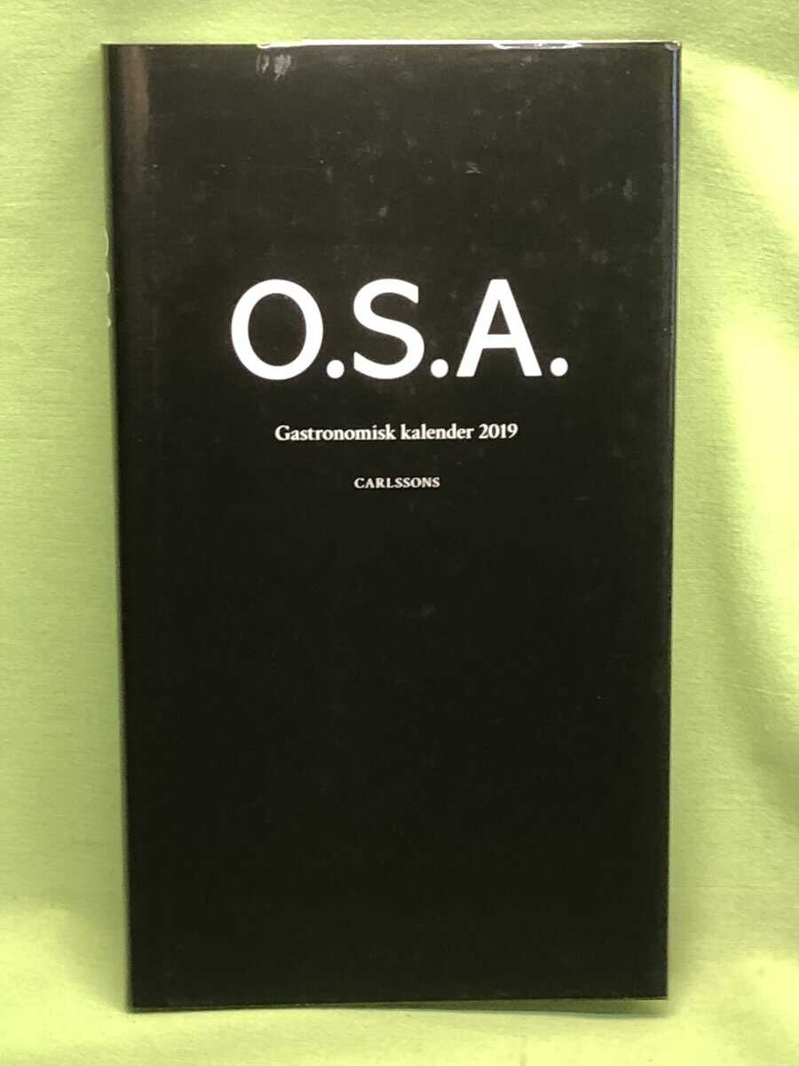 O.S.A - Gastronomisk kalender 2019