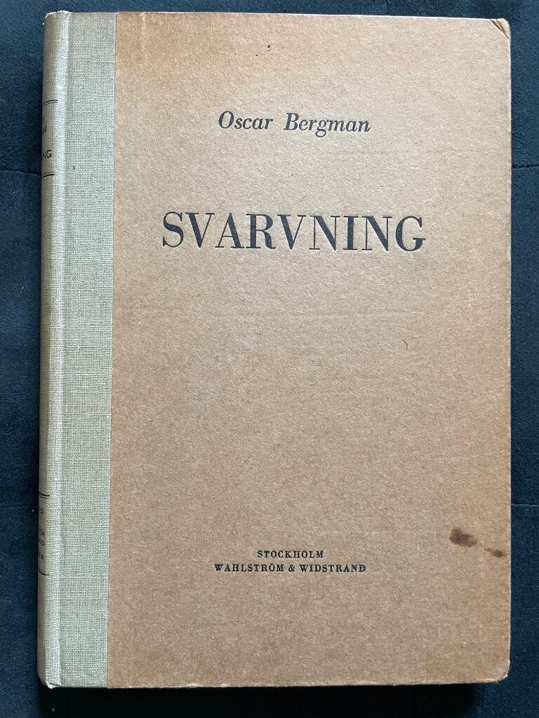 Oscar Bergman : Svarvning