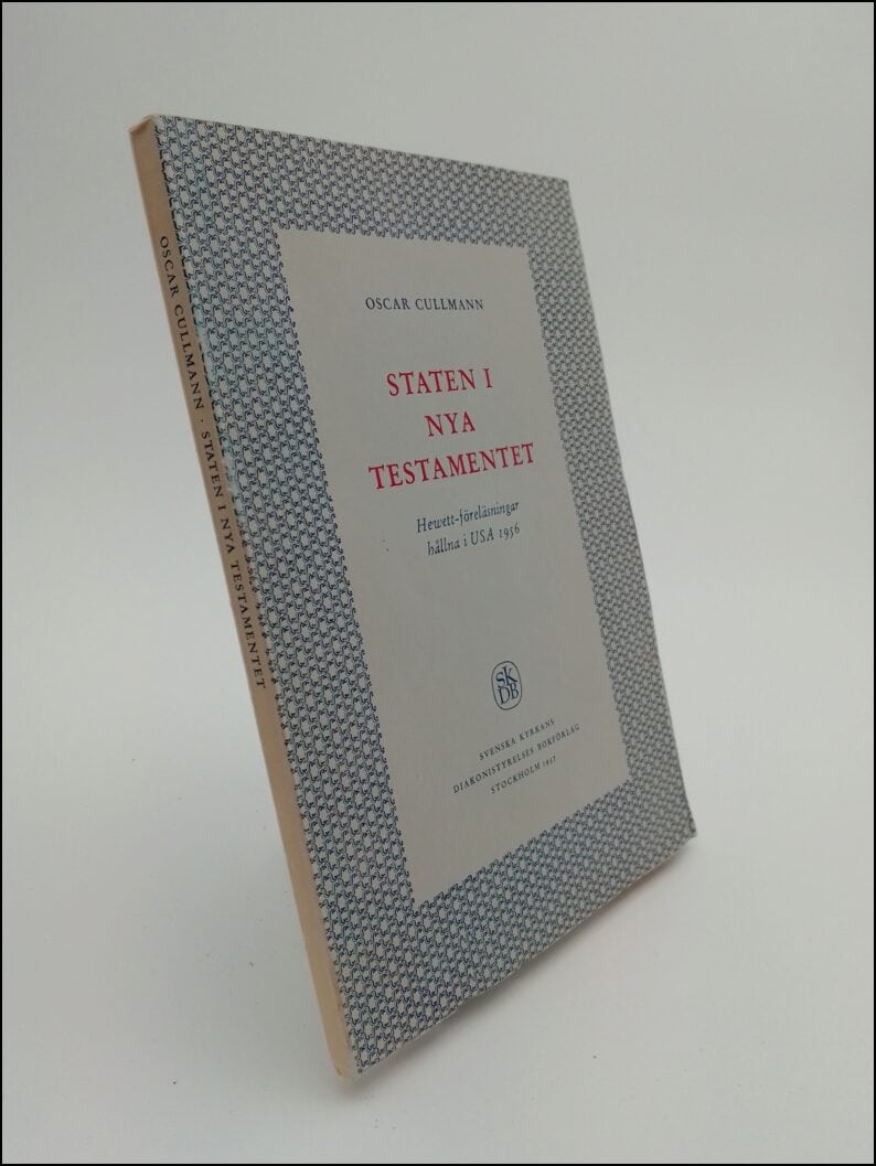 Oscar Cullmann : Staten i Nya Testamentet