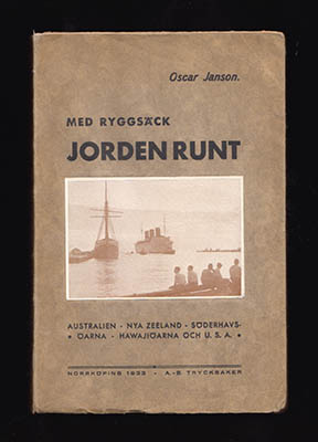 Oscar Janson : Med ryggsäck jorden runt