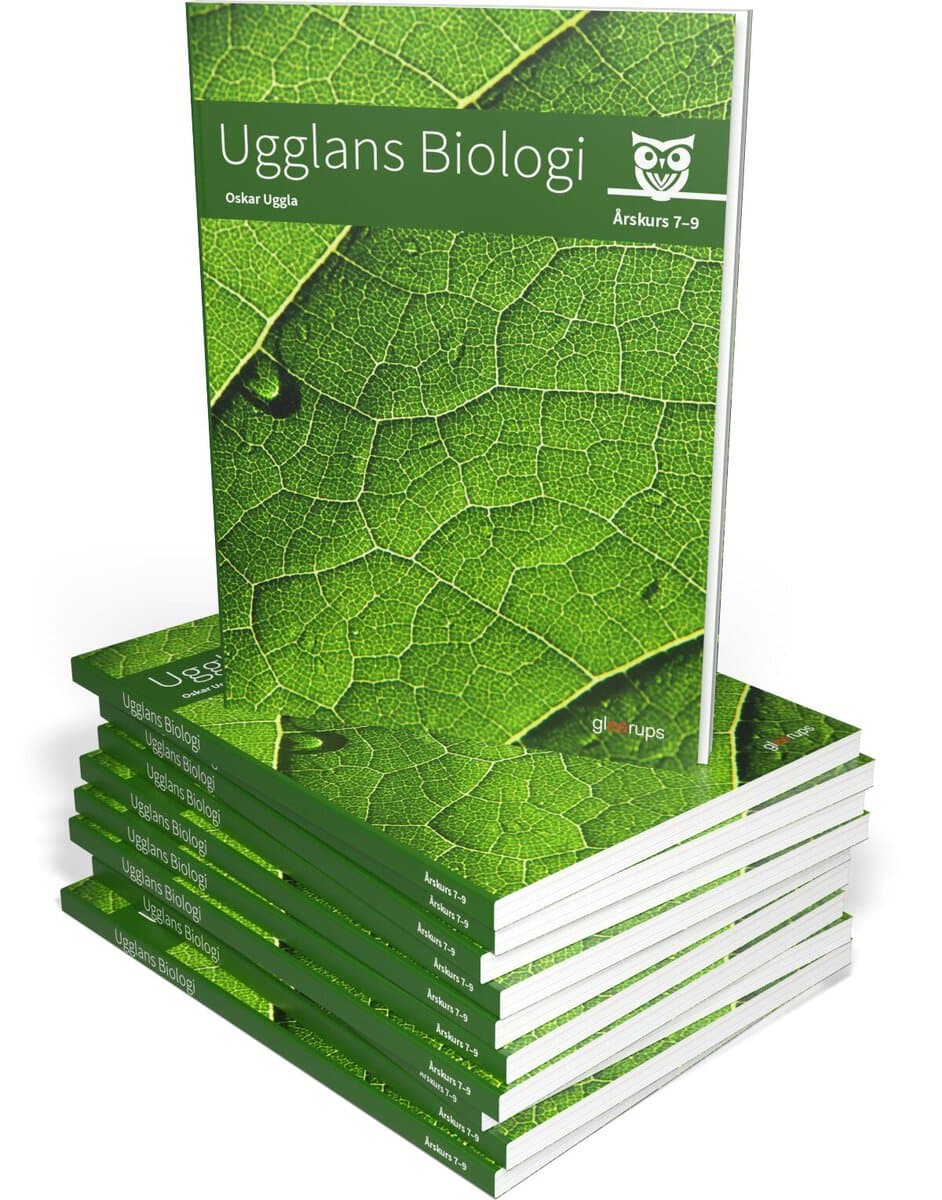 Oskar Uggla : Ugglans biologi 7-9, elevbok+digitalt, lärarlic 12 mån