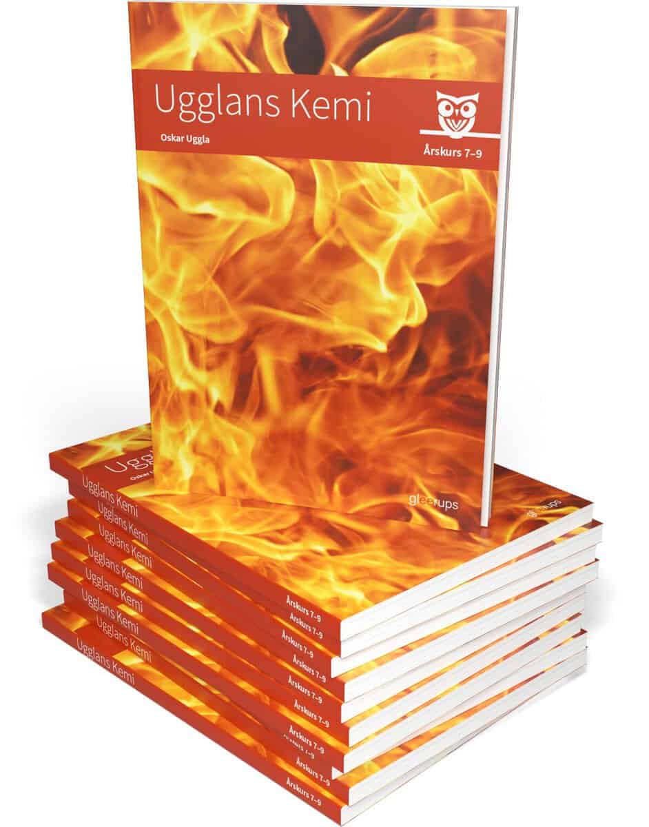 Oskar Uggla : Ugglans kemi 7-9, elevbok+digitalt, lärarlic 12 mån
