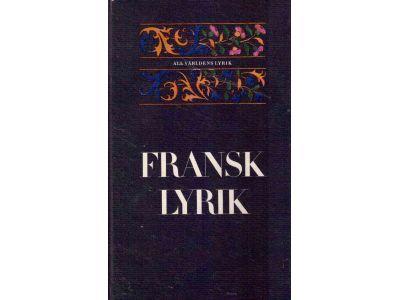 Östen Sjöstrand : Fransk lyrik