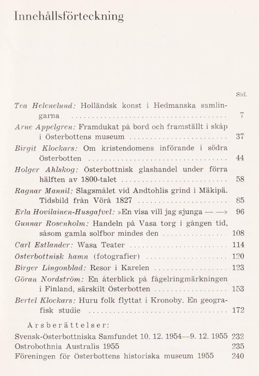 Österbottnisk årsbok 1956