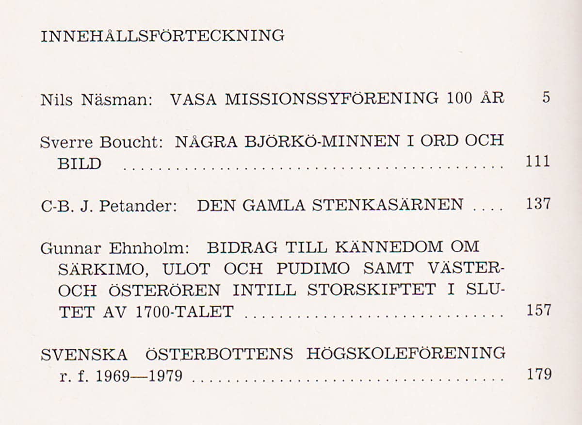 Österbottnisk årsbok 1979
