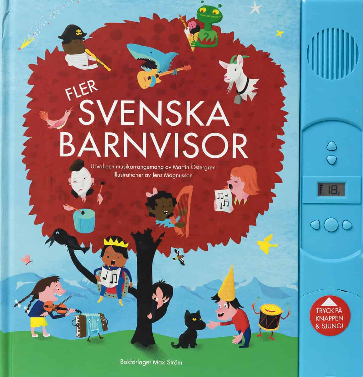 Östergren, Martin ; Magnusson, Jens : Fler svenska barnvisor