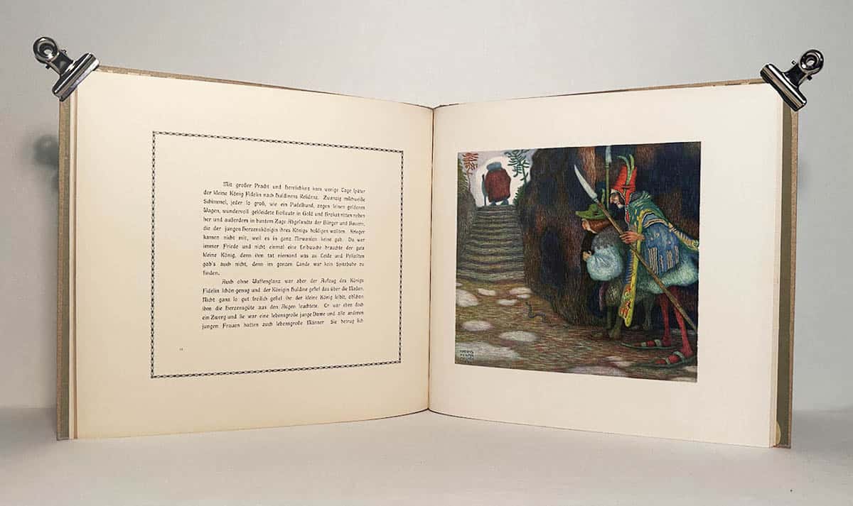 Ostini, Fritz von (1861-1927) ; Pellar, Hanns (1886-1971) : Der Kleine Konig. Ein Marchen Zu Zwolf Bildern Von Hanns Pellar. Erzahlt Von Fritz Von Ostini